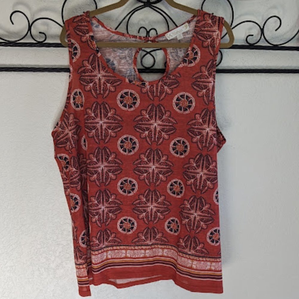 Suzanne Betro High Neck Top - Size 3X